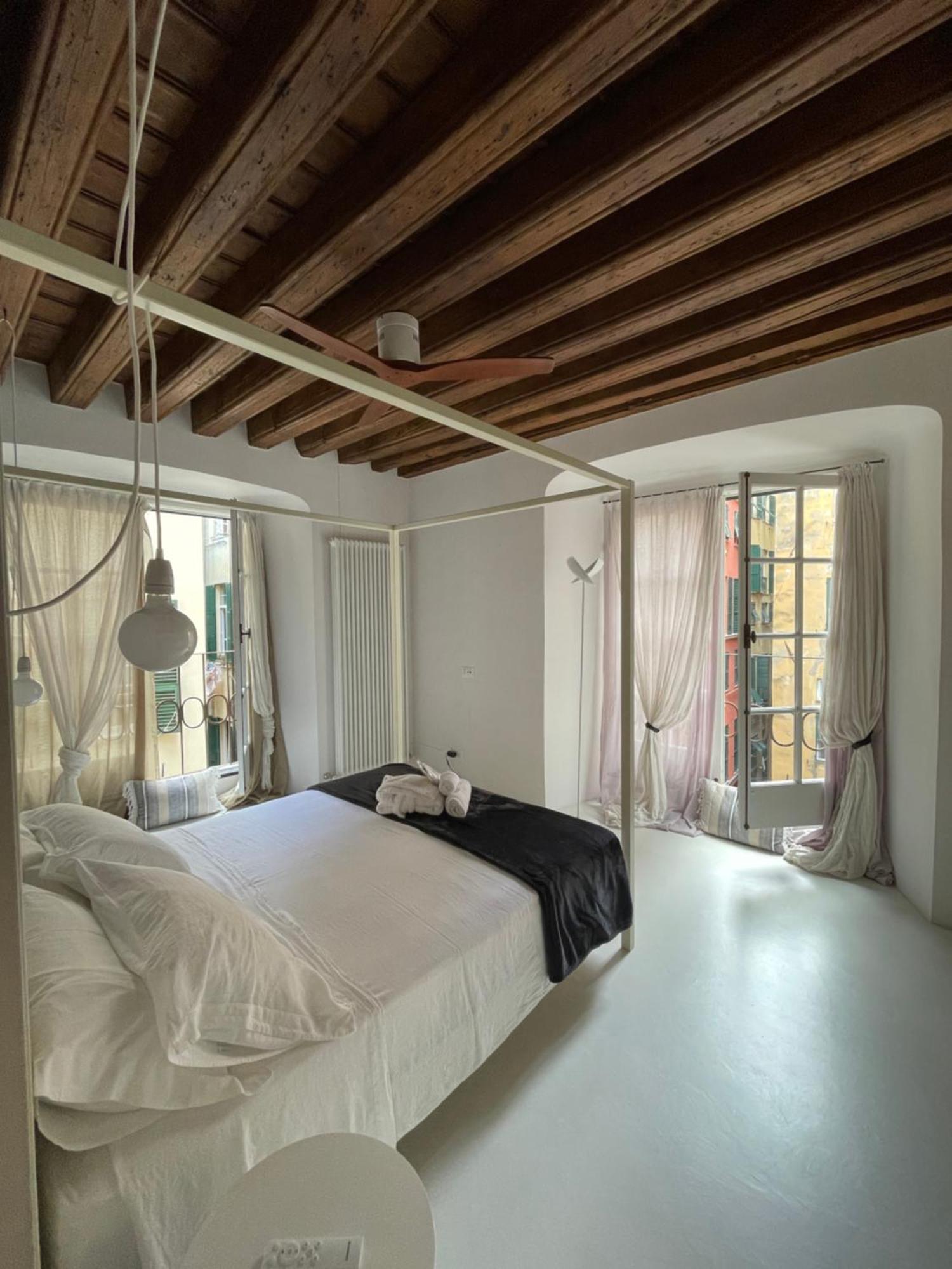 Apartamento Dimora Al Porto Antico Génova Exterior foto