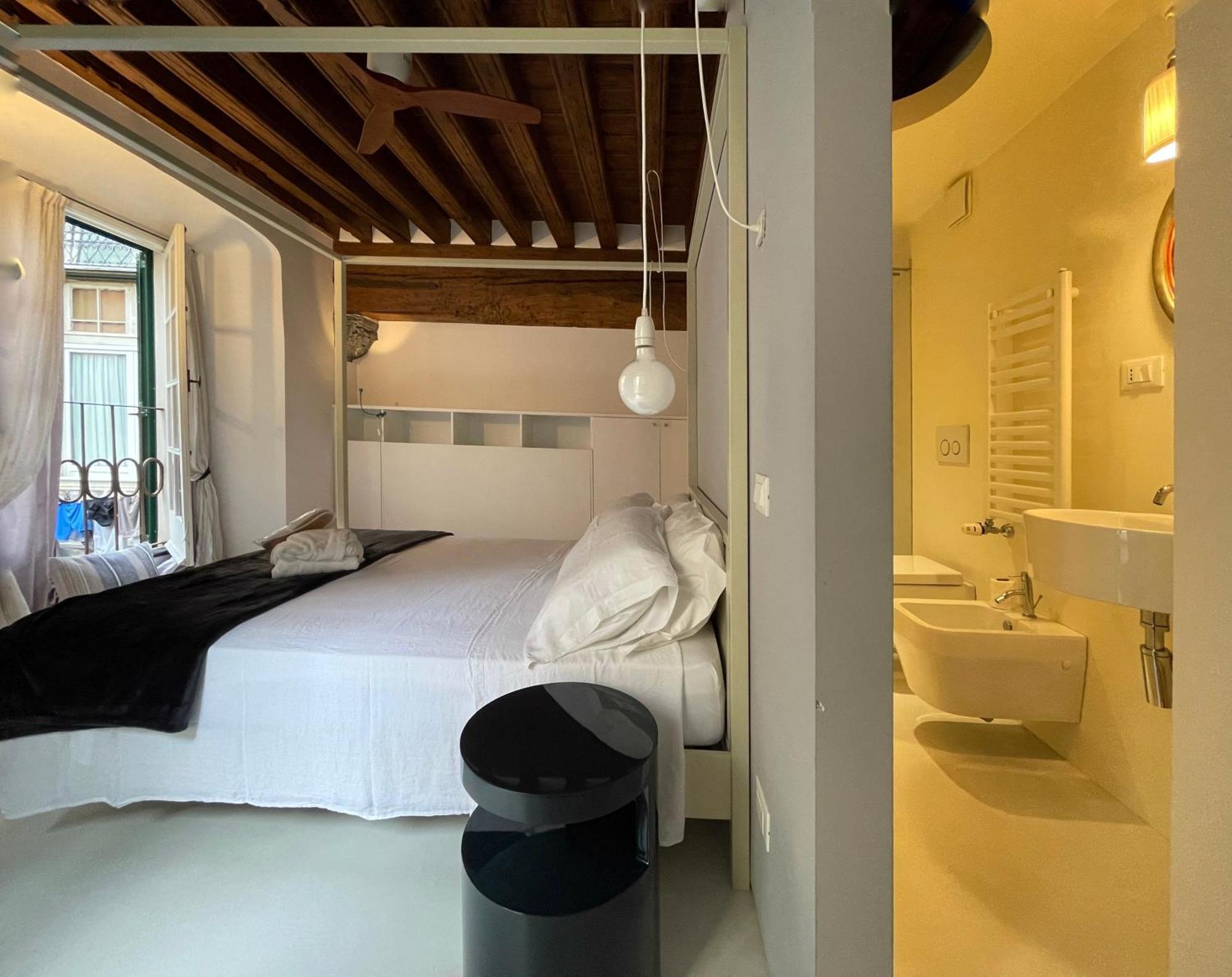 Apartamento Dimora Al Porto Antico Génova Exterior foto