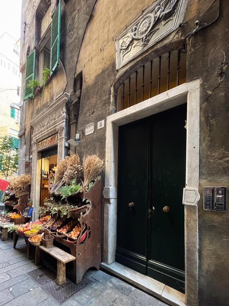 Apartamento Dimora Al Porto Antico Génova Exterior foto